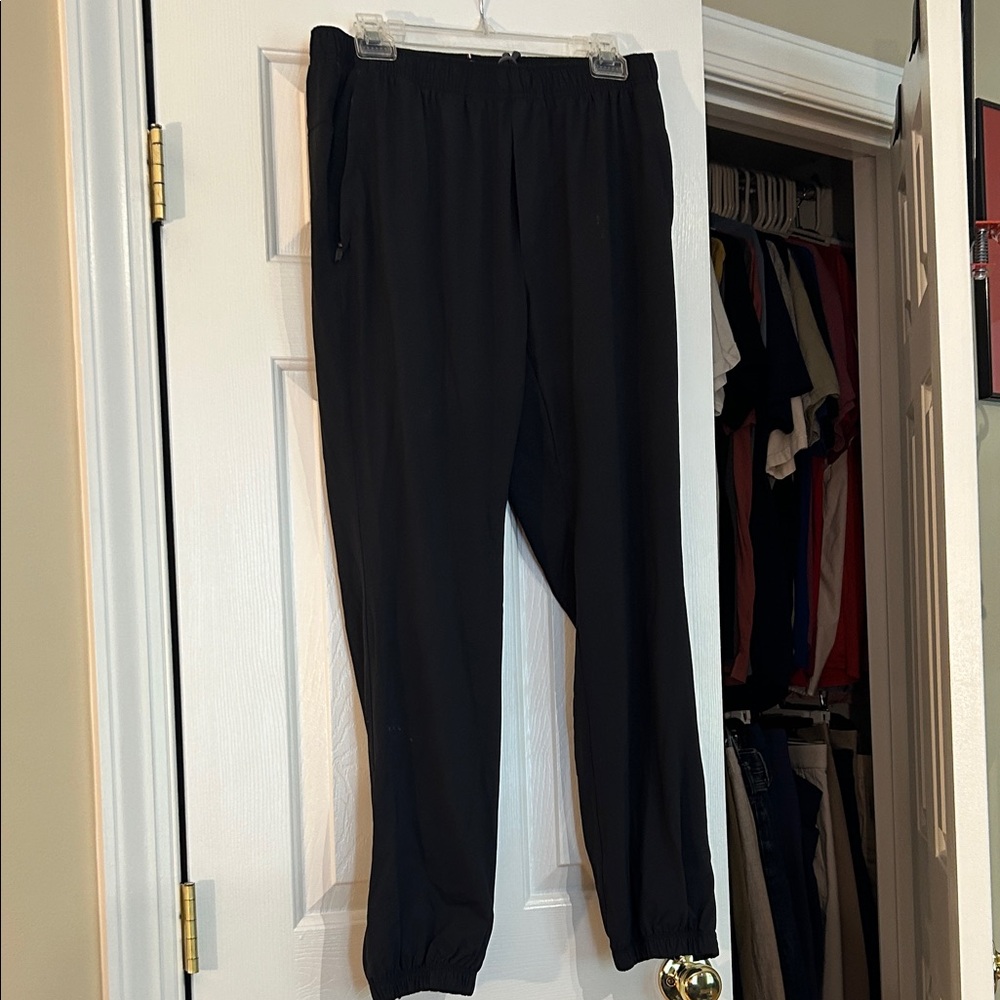Men's Classic Black Jogger Pants